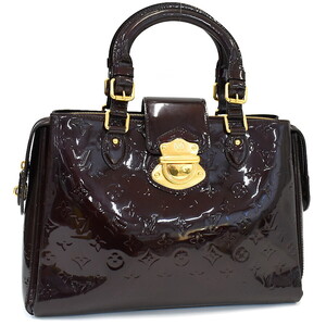 1円 ◎定価43万 美品 LOUIS VUITTON ルイヴィトン メローズアヴェニュー ハンドバッグ M93757 ヴェルニ アマラント◎K.Clis.tI-34