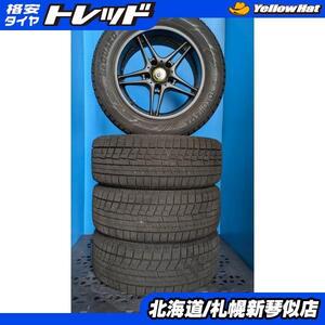 225/55R16 YOKOHAMA iceGUARD6 iG60 RACING DYNAMICS 16x7J+16 5/120 BMW 5シリーズ(E39 E60 E61用) スタッドレス 4本セット 琴