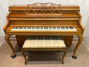 ニューヨーク スタインウェイF型(コンソール) NY製Steinway&Sons 1959年頃製造(S/N36万番代-2)