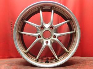 中古ホイール 単品1本 MEISTER(マイスター) S2R MEISTER S2R 17x8J 5/114.3 マークII ソアラ レパードJ.フェリー MPV FTO グロリア ローレ