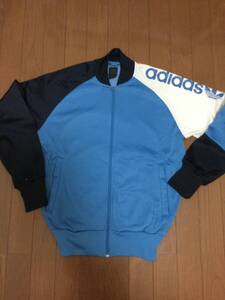 アディダス　トラックジャケット　ジャージ　インドネシア製　ビンテージ　adidas 希少モデル　珍柄　vintage 