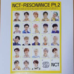 【レア】NCT 2020 RESONANCE Pt.2 Departure ver. 特別 封入 ステッカー