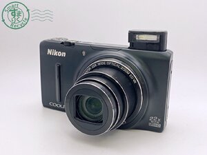 2AK0603761　● 1円~ Nikon COOLPIX S9500 ニコン クールピクス ブラック 黒 コンパクト デジタルカメラ デジカメ バッテリー付き 中古