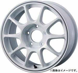 個人宅発送可能 ウエッズ Weds 15X7.0J +35 5穴 PCD100 WHT ホイール 1本 WEDSSPORT TC-105X GRAVEL グラベル (73967)