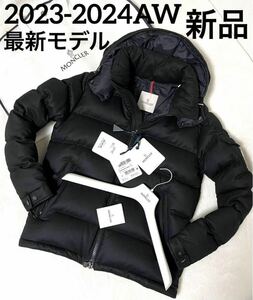 【新品】 328,900円 MONCLER モンジュネーブル 黒 サイズ3 XL ダウンコート ブラック