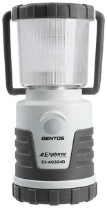 GENTOS(ジェントス) LED ランタン 明るさ440ルーメン/実用点灯8時間/耐塵/防滴 単3形電池4本使用 エク