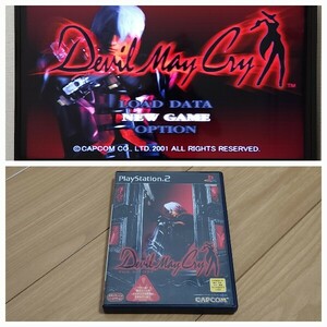 PS2 左④ 箱付き ケース ソフト レア ゲーム レトロ プレイステーション2 デビル メイ クライ devil may cry