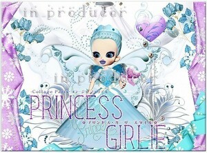 ファンタジーアートの世界◆PRINCESS STYLE　DVD2枚組 透過PNG集　☆☆【送料無料】☆☆