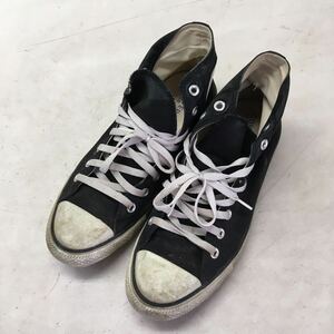 送料込み★converse コンバース★ハイカットスニーカー　メンズシューズ　スニーカー★28.0㎝★ブラック#60319s351