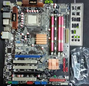 【中古動作品】ASUS　P5K-E【LGA775、P35チップセット】【Q9550、1Gｘ4枚メモリーセット】