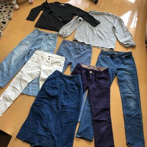 レディースGAP、UNIQLO、H&Mなど152サイズ〜164サイズ位　中古美品？24点セット