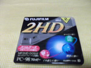 ■送料込■未開封　フロッピーディスク　FUJIFILM 2HD (2枚入り）　PC-98フロッピー　⑥