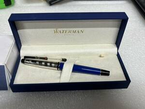 美品　WATERMAN 万年筆 エキスパートDX ブルーCT