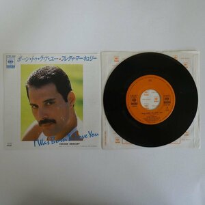 48018326;【国内盤/7inch】Freddie Mercury / I Was Born To Love You