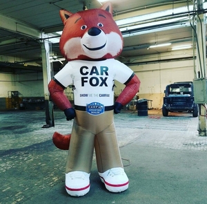 CAR FAX オフィシャルグッズ 9フィート ディスプレイ Fox カーファックス USDM USA 