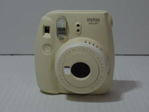 1016650C★ 【ジャンク扱い】FUJIFILM instax mini 8+ バニラ 富士フィルム インスタントカメラ