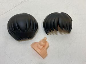 管理1200 -2 ねんどろいど パーツ TinyTAN j-hope 髪 男の子 黒髪 ショート 