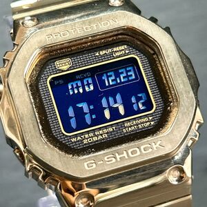 美品 CASIO G-SHOCK カシオ ジーショック GMW-B5000GD-9JF 電波ソーラー 腕時計 デジタル フルメタル Bluetooth対応 国内正規品 動作確認済