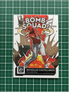 ★PANINI MLB 2022 DONRUSS OPTIC #BS-10 NICHOLAS CASTELLANOS［PHILADELPHIA PHILLIES］インサートカード「BOMB SQUAD」★