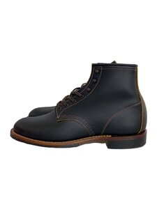 RED WING◆レースアップブーツ/US8.5/BLK/レザー/9060