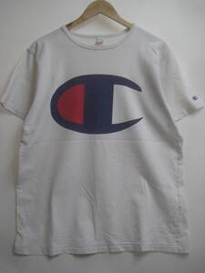 一点物!! Champion チャンピオン ビッグロゴ Tシャツ ゴールドウィン製 希少 サイズ MEDIUM