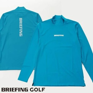 ‡新品国内Lサイズ　BRIEFING GOLF ブリーフィングゴルフ MENS TOUR LS HIGH NECK ハイネックシャツ メンズ 秋冬 日本製　BBG223M09