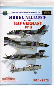 1/72　Model Alliance モデルアライアンス ML72187　RAF in Germany 1970-75 part 2.