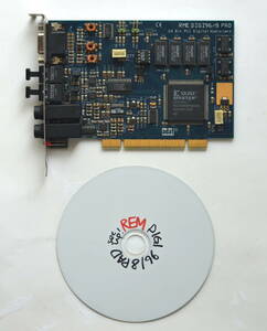 貴重！RME DIGI 96/8 PAD 24bit/96kHz デジタル/アナログ PCI Audio Card OS9.x/OSX