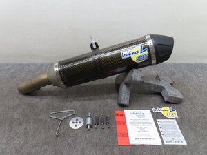 F800GS F700GS F650GS 08-13 レオビンチ ステン/カーボン スリップオン ◆返品可 T2A053L T01M 256