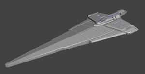 ネビュラクラス ニューリパブリック スターデストロイヤー Nebula Class New Republic Star Destroyer スターウォーズ 未組立 宇宙船