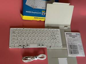 MOBO Keyboard 2（折りたたみキーボード） シルバー