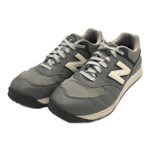 coco 中古 ニューバランスゴルフ New Balance golf ゴルフシューズ 23cm グレー 574 V3 SL スパイクレス [70662689] 10222