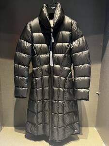 新品 MONCLER モンクレールジャパンタグ付 ロゴ マーク　最高級 ダウン コート ジャケット　黒　サイズ０　参考２５万