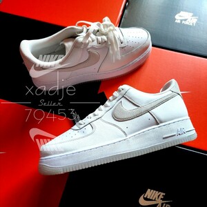 新品 正規品 NIKE ナイキ AIR FORCE1 LOW 07 LV8 エアフォース1 ロー 白 ホワイト ファントム クリアソール 27cm US9 箱付き