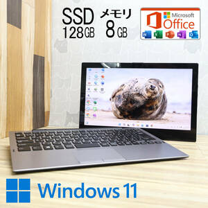 ★超美品 SSD128GB メモリ8GB★VJPA11C11N Webカメラ Core m3 8100Y Win11 Microsoft Office 2019 Home&Business 中古品 ノートPC★P78567