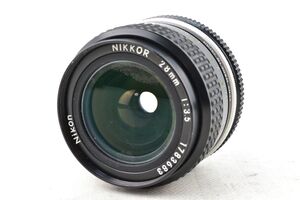 ★実用美品★NIKON ニコン Ai NIKKOR 28mm F3.5★♯15561