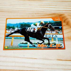 ミスターシービー　東京優駿　日本ダービー　年度代表馬カード　Gate J.　プラザエクウス　JRA　競馬　非売品　④