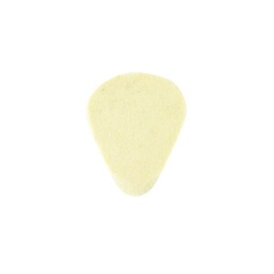 Famous FELT PICK WH フェルト製ピック 1枚