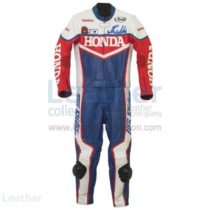 海外 送料込み 　高品質　 フレディ・スペンサー ONDA DAYTONA 1985 レーシングレザースーツ　MOTOGP サイズ各種　レプリカ