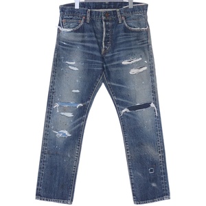 VISVIM Social Sculpture Denim Pants W34 L28 インディゴ 0120205005010 ビズビム ヴィズヴィム ソーシャルスカルプチャーデニムパンツ