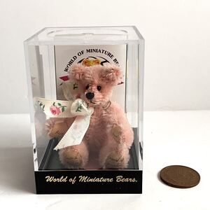 World of Miniature Bears ミニチュアベア　ブロッサム　ピンク　ワールドオブミニチュアベアーズ　テディベア