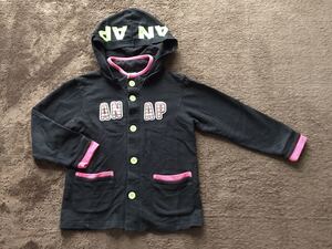 ★ANAP Kids アナップ 長袖パーカー 120 黒 ★