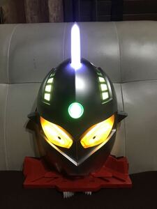 即決価格！ 信工房 ウルトラマン セブン タロウ LED発光加工品！！大型フィギュア お車のインテリアに！お部屋のインテリアに！