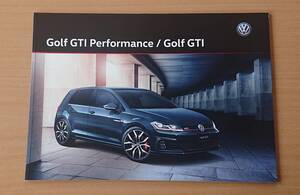 ★フォルクスワーゲン・ゴルフ GTI Golf GTI Performance / Golf GTI 2019年2月 カタログ ★即決価格★