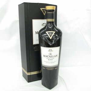 1円～【未開栓】The MACALLAN ザ・マッカラン レアカスク ブラック ウイスキー 700ml 48% 箱付 ※液漏れあり 11635497 0727