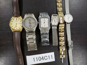 1104C11　腕時計　ジャンク品　おまとめ6点　SEIKO セイコー　TECHNOS ※動作未確認