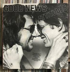 Attitudes / Good News LP USオリジナル盤 アティチューズ　David Foster Jim Kelter Danny Kootch Paul Stallworth 