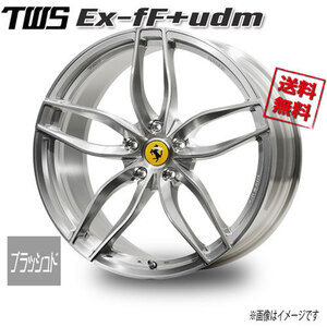 TWS TWS Ex-fF+udm ブラッシュド 20インチ 5H114.3 9.5J+48.4 4本 業販4本購入で送料無料