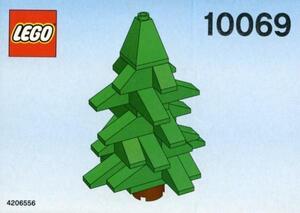 LEGO 10069　レゴブロッククリスマスツリー廃盤品