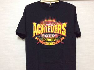 阪神タイガース2003リーグ優勝記念Tシャツ(黒)